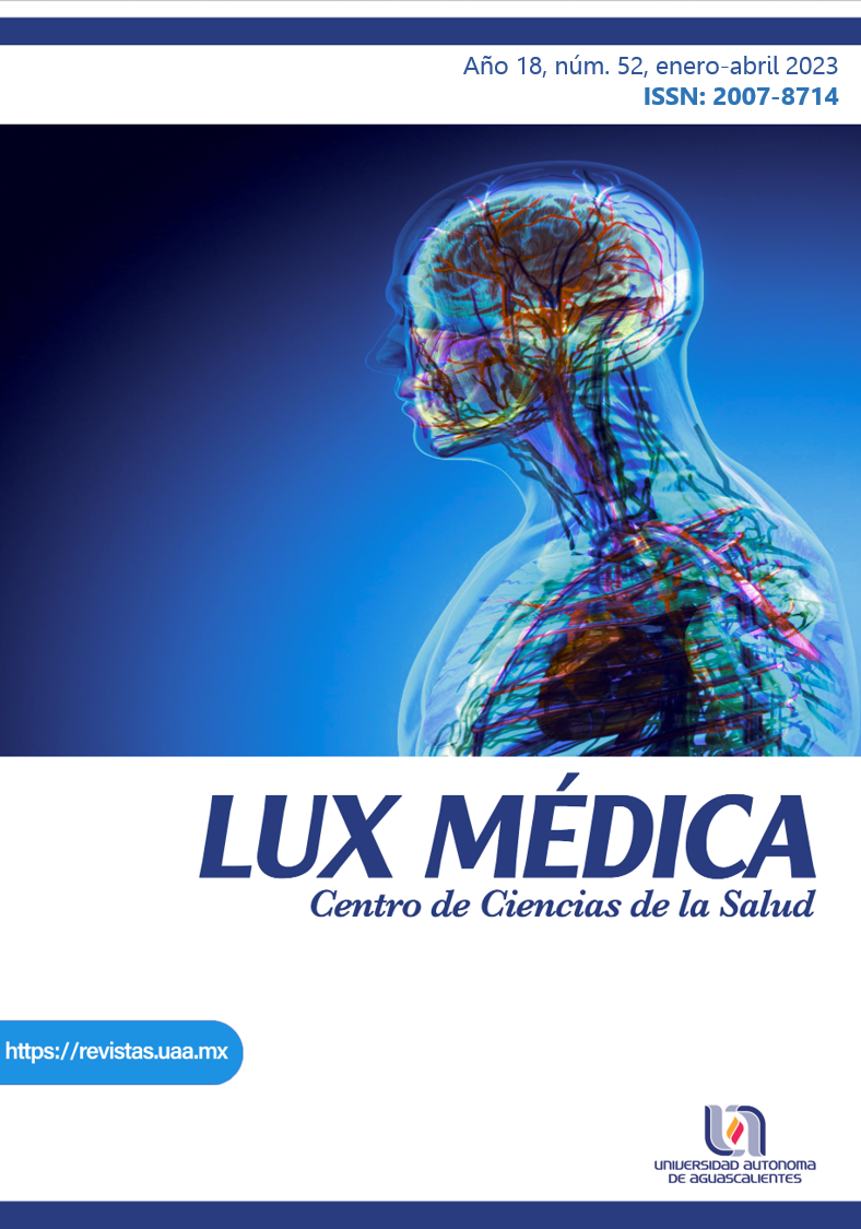 Portada del número 52 de la revista Lux Médica
