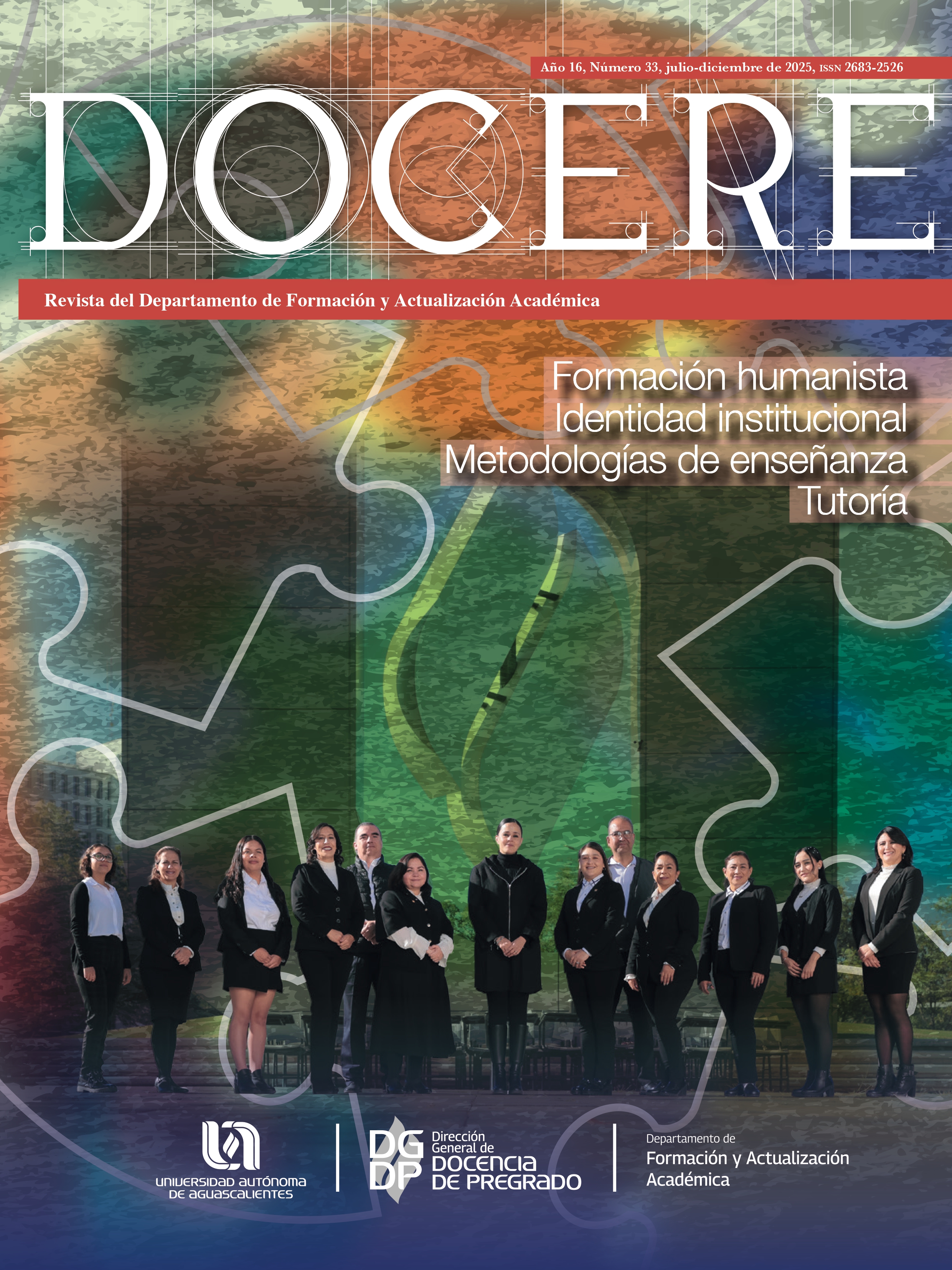 					Ver Núm. 33 (2025): Formación humanista / Identidad institucional / Metodologías de enseñanza / Tutoría
				